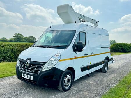 RENAULT MASTER VAN MOUNTED ACCESS PLATFORM CHERRY PICKER