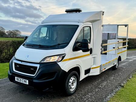 PEUGEOT BOXER TRAFFIC MANAGEMENT DROPSIDE 