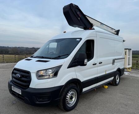 FORD TRANSIT 2.0 350 TRANSIT CPL VAN MOUNTED ACCESS PLATFORM / CHERRY PICKER